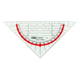 M+R Geo-Dreieck klein 16 cm