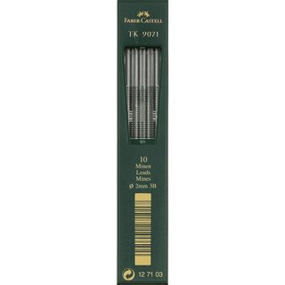 Faber-Castell Fallminen 10 Stck, 3B