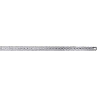 Stahlmaßstab 50 cm, biegsam, rostfrei, mattiert