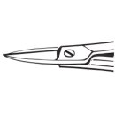 Goldschmiedeschere mit Scherengriff 180 mm
