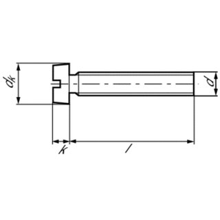 Zylinderkopf-Schrauben M 5 - 100 Stck