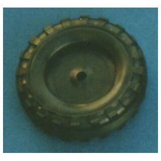 Laufrad, Weich-PVC, Ø ca. 55 mm Bohrung 4 mm