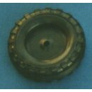 Laufrad, Weich-PVC, Ø ca. 55 mm Bohrung 4 mm