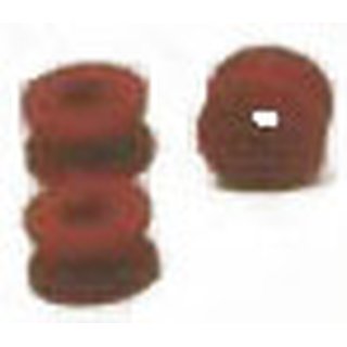 Seilrolle/Riemenscheibe, rot, Ø ca. 10 mm