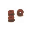 Seilrolle/Riemenscheibe, rot, Ø ca. 10 mm