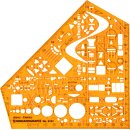 Standardgraph Elektroschablone 8191
