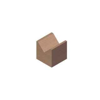 Würfel mit V-Nut Klassensatz Holzkiste