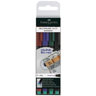 Faber-Castell Projektionsschreiber 0,6mm 4 F.