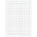 Kieser Block A4 Nr 15C kariert, 50 Blatt
