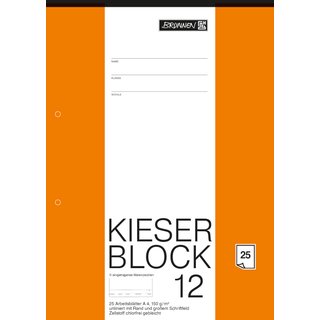 Kieser TZ-Block Nr. 12 mit Rand u. Schriftfeld