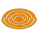 Standardgraph Ellipsenschablone-Isometrie 30-160
